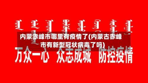 内蒙赤峰市哪里有疫情了(内蒙古赤峰市有新型冠状病毒了吗)