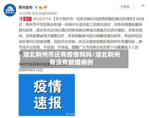 湖北荆州市还有疫情吗吗/湖北荆州有没有新增病例-第2张图片