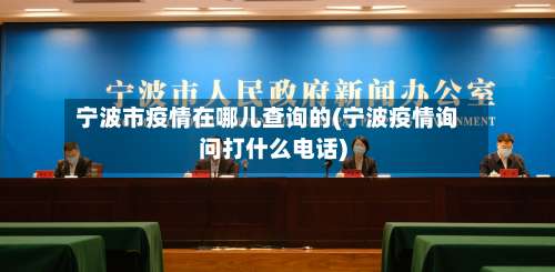 宁波市疫情在哪儿查询的(宁波疫情询问打什么电话)