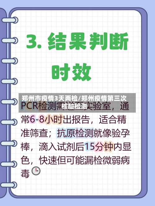 郑州市疫情3天两检/郑州疫情第三次核酸检测-第2张图片