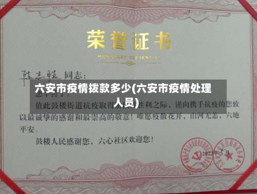 六安市疫情拨款多少(六安市疫情处理人员)