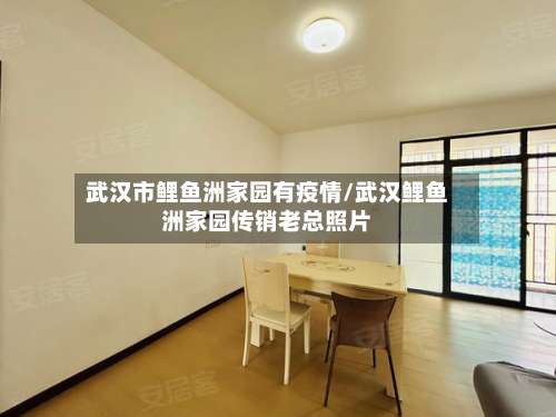 武汉市鲤鱼洲家园有疫情/武汉鲤鱼洲家园传销老总照片