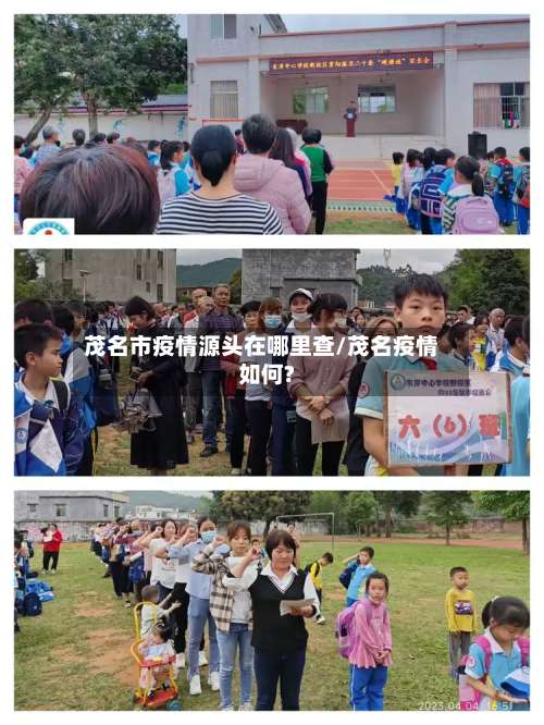 茂名市疫情源头在哪里查/茂名疫情如何?