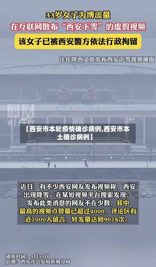 【西安市本轮疫情确诊病例,西安市本土确诊病例】-第3张图片