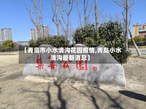 【青岛市小水清沟花园疫情,青岛小水清沟最新消息】
