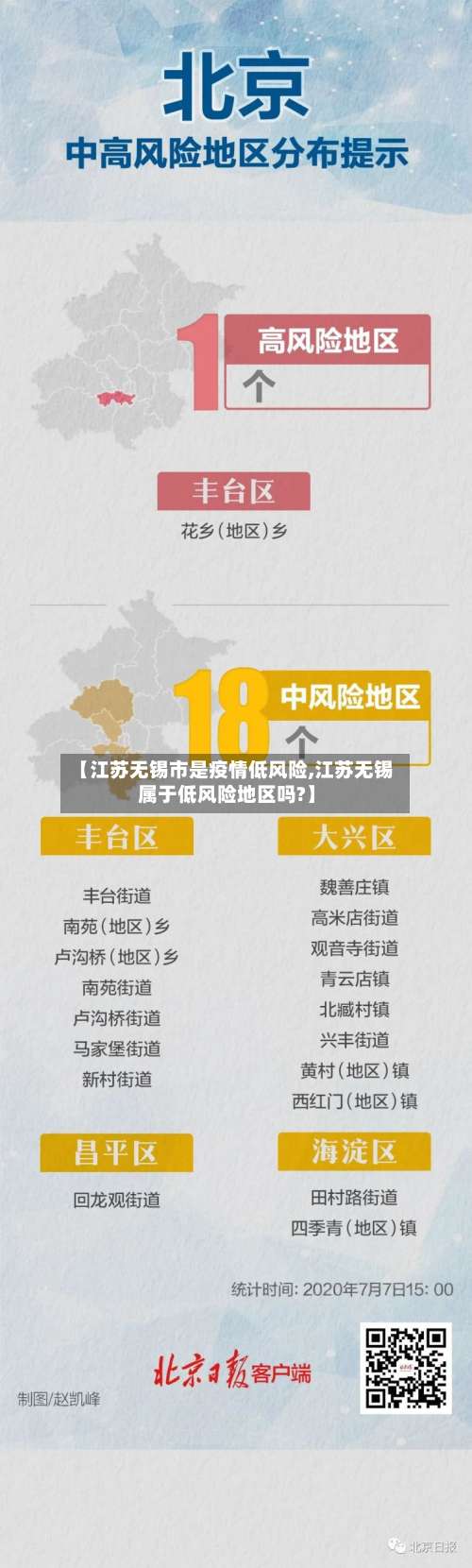 【江苏无锡市是疫情低风险,江苏无锡属于低风险地区吗?】-第2张图片