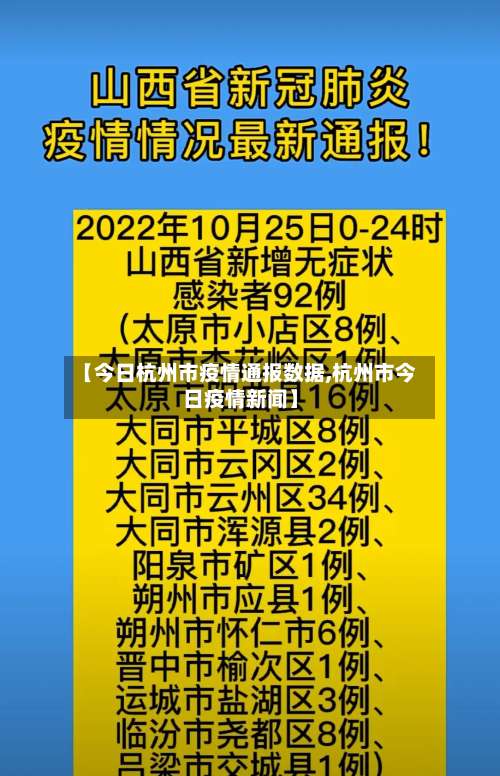 【今日杭州市疫情通报数据,杭州市今日疫情新闻】