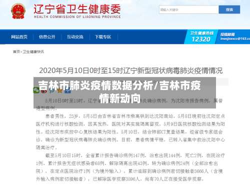 吉林市肺炎疫情数据分析/吉林市疫情新动向
