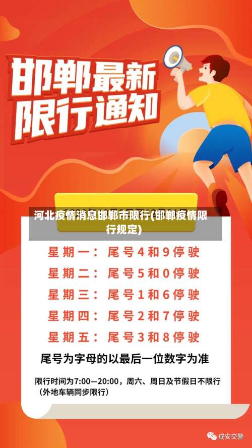 河北疫情消息邯郸市限行(邯郸疫情限行规定)