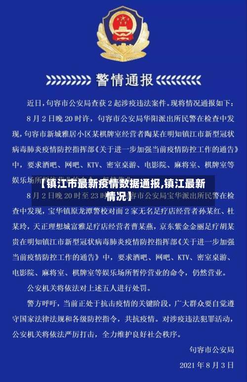 【镇江市最新疫情数据通报,镇江最新情况】