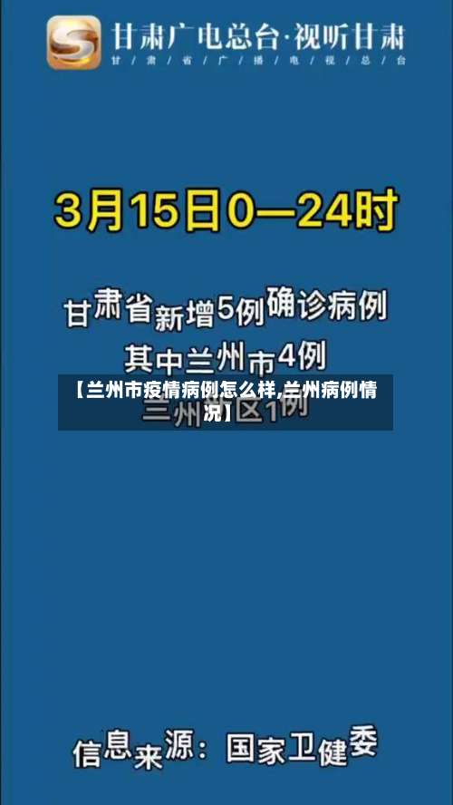 【兰州市疫情病例怎么样,兰州病例情况】-第3张图片
