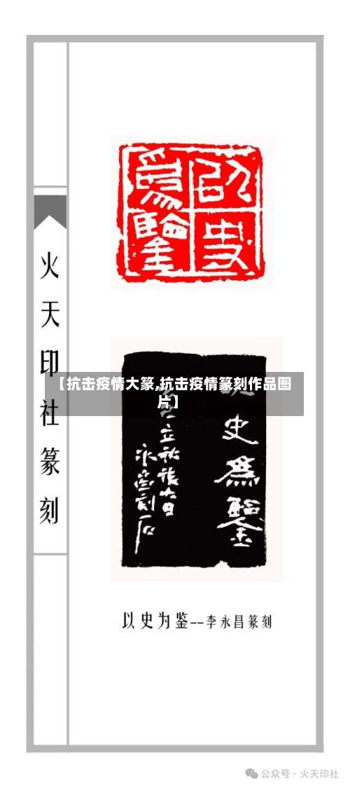 【抗击疫情大篆,抗击疫情篆刻作品图片】-第2张图片