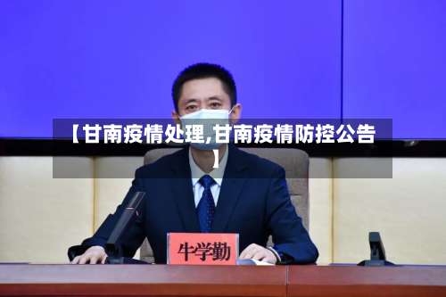 【甘南疫情处理,甘南疫情防控公告】