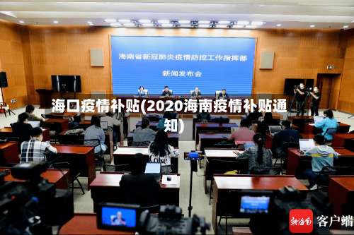 海口疫情补贴(2020海南疫情补贴通知)-第2张图片