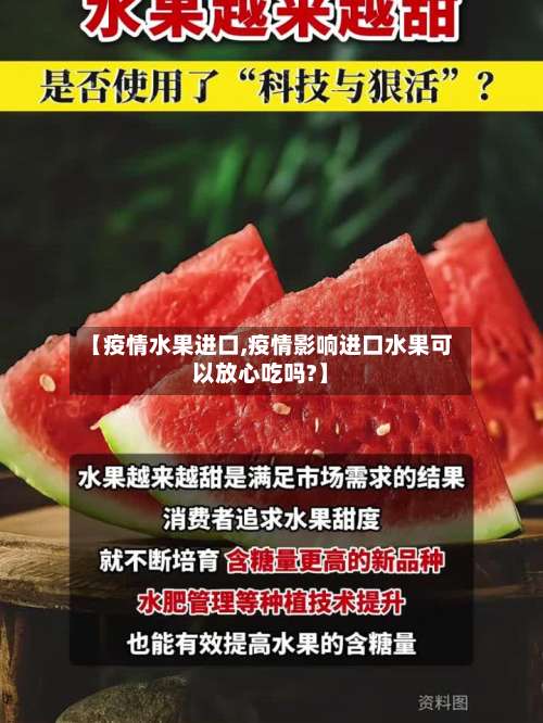 【疫情水果进口,疫情影响进口水果可以放心吃吗?】