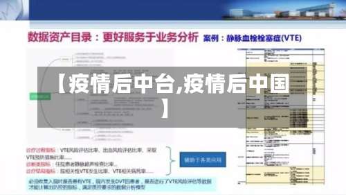 【疫情后中台,疫情后中国】