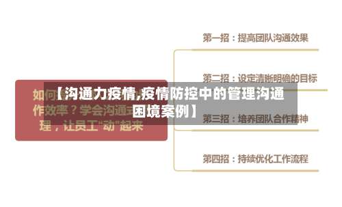 【沟通力疫情,疫情防控中的管理沟通困境案例】-第2张图片
