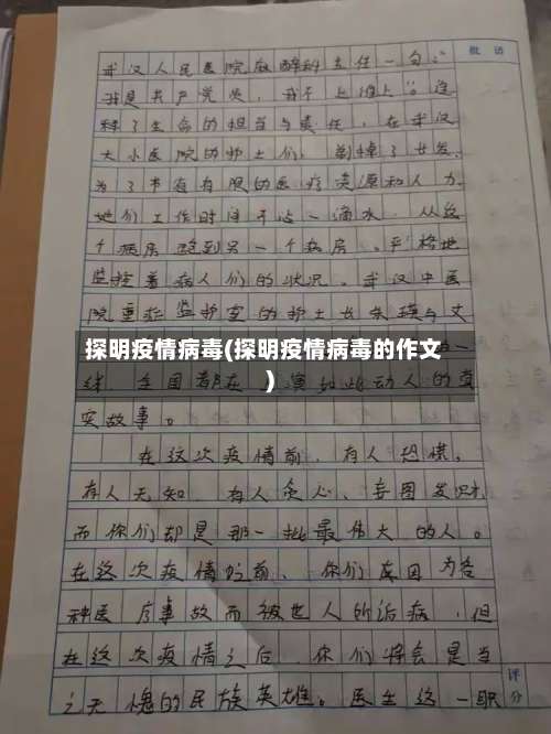 探明疫情病毒(探明疫情病毒的作文)-第2张图片