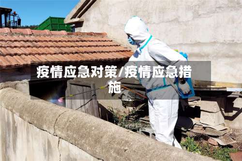 疫情应急对策/疫情应急措施