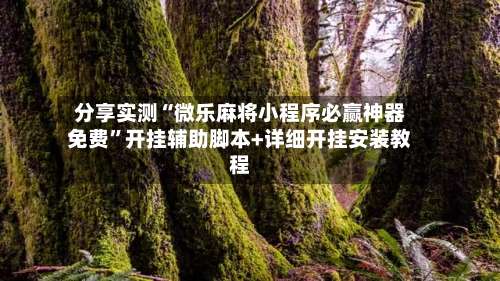 分享实测“微乐麻将小程序必赢神器免费	”开挂辅助脚本+详细开挂安装教程-第2张图片