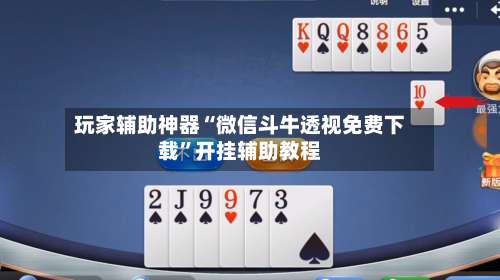 玩家辅助神器“微信斗牛透视免费下载”开挂辅助教程-第2张图片