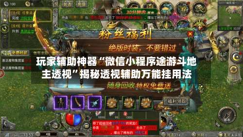 玩家辅助神器“微信小程序途游斗地主透视	”揭秘透视辅助万能挂用法-第2张图片