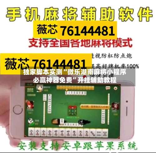 独家脚本实测“微乐湖南麻将小程序必赢神器免费”开挂辅助教程