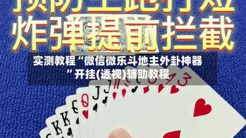 实测教程“微信微乐斗地主外卦神器”开挂(透视)辅助教程-第2张图片