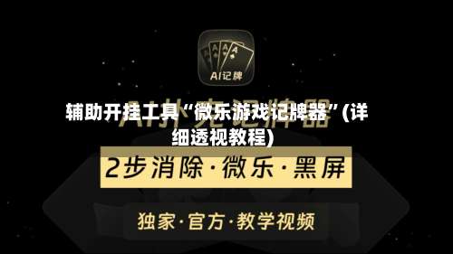 辅助开挂工具“微乐游戏记牌器”(详细透视教程)-第3张图片