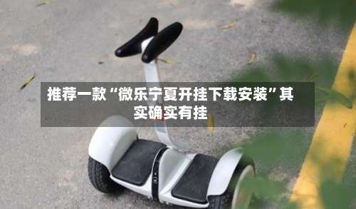 推荐一款“微乐宁夏开挂下载安装”其实确实有挂-第3张图片