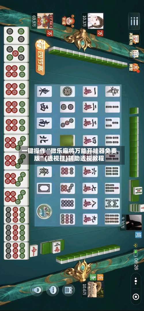 一键操作“微乐麻将万能开挂器免费版”(透视挂)辅助透视教程-第3张图片