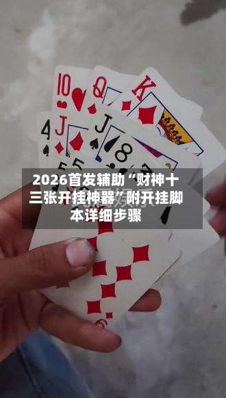 2026首发辅助“财神十三张开挂神器”附开挂脚本详细步骤-第2张图片