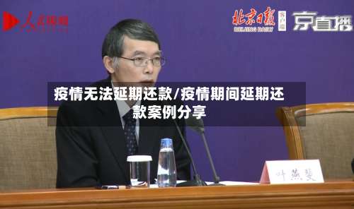 疫情无法延期还款/疫情期间延期还款案例分享-第2张图片