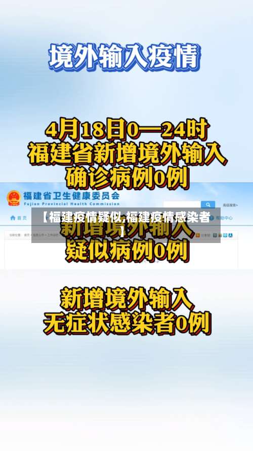 【福建疫情疑似,福建疫情感染者】-第3张图片