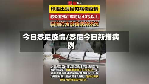 今日悉尼疫情/悉尼今日新增病例