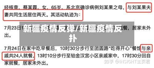 新疆疫情反弹/新疆疫情反扑