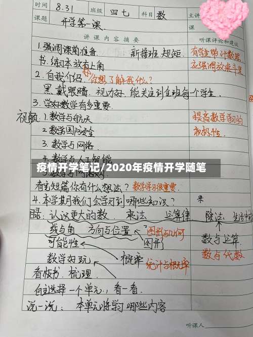 疫情开学笔记/2020年疫情开学随笔
