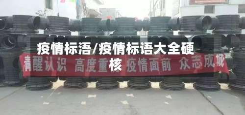 疫情标浯/疫情标语大全硬核