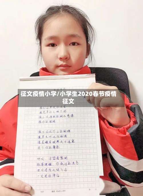 征文疫情小学/小学生2020春节疫情征文