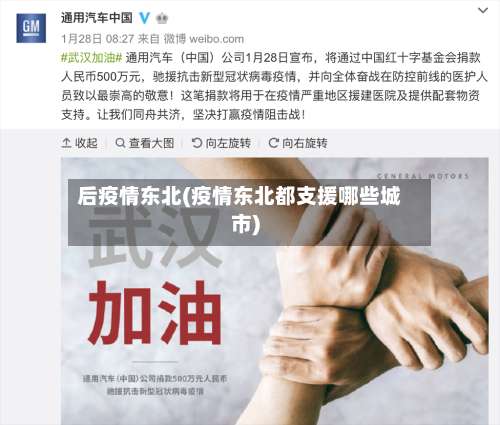 后疫情东北(疫情东北都支援哪些城市)