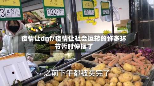 疫情让dnf/疫情让社会运转的许多环节暂时停摆了