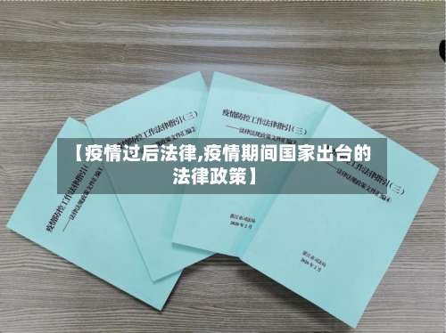 【疫情过后法律,疫情期间国家出台的法律政策】