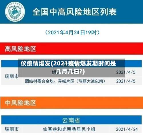 仪疫情爆发(2021疫情爆发期时间是几月几日?)