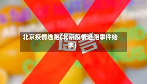 北京疫情逃跑(北京疫情逃跑事件始末)-第2张图片