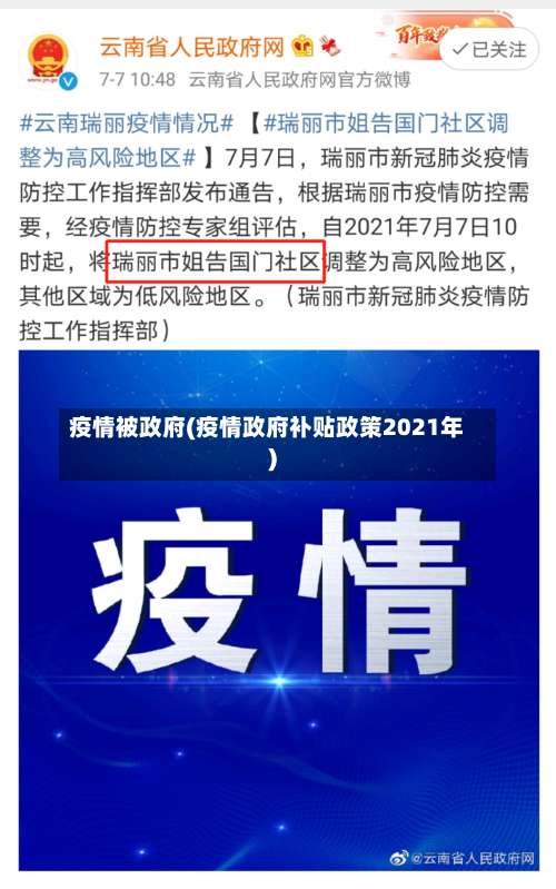 疫情被政府(疫情政府补贴政策2021年)-第2张图片