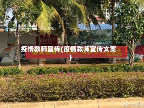 疫情教师宣传(疫情教师宣传文案)
