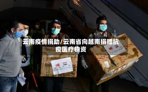 云南疫情捐助/云南省向越南捐赠抗疫医疗物资-第3张图片