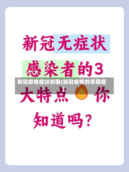 新冠疫情症状初期(新冠疫情的早期症)