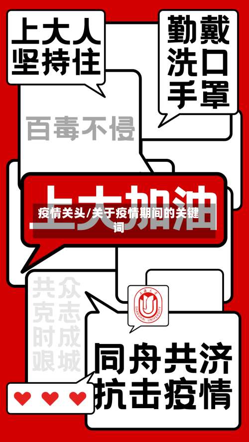 疫情关头/关于疫情期间的关键词