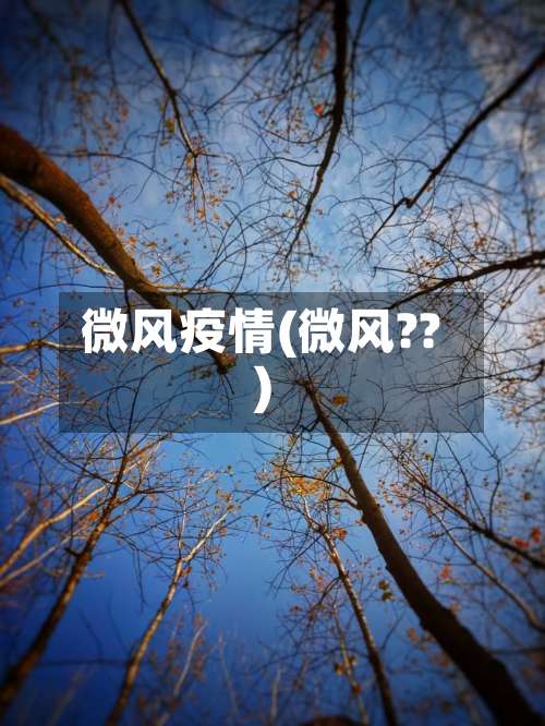 微风疫情(微风??)